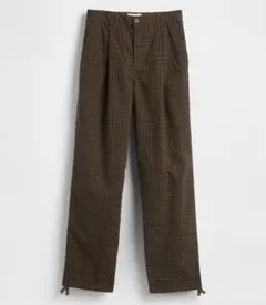 GAP ギャップ プレイドタック入りパンツ メンズ M バギーフィットのサムネイル