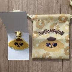 サンリオ ポムポムプリン 巾着 ラバーチャーム　日焼け