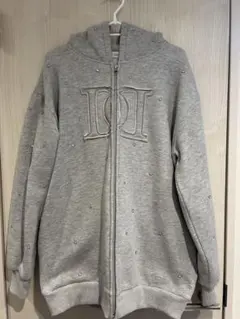 Darich DDロゴビジュージップパーカー グレー