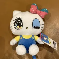 せきやゆりえ×サンリオキャラクターズ　ぬいぐるみ　ハローキティ　ウインク