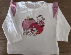 【美品】familiar 長袖カットソー 80