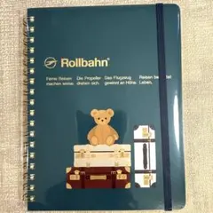 【新品未開封】Rollbahn ロルバーン ポケット付メモ ペリープル L くまのサムネイル