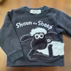 ひつじのショーン　裏起毛トレーナー　サイズ90
