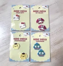 サンリオ Sanrio ミニワッペン サンリオキャラクターズ アップリケ 入園