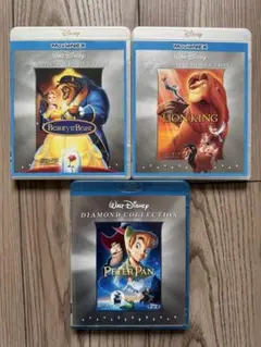 ディズニー DVD・Blu-ray 3作セット