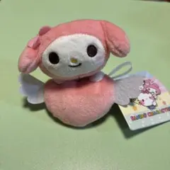 サンリオ ゆるかわ メロクロハート マスコット ぬいぐるみ マイメロディ