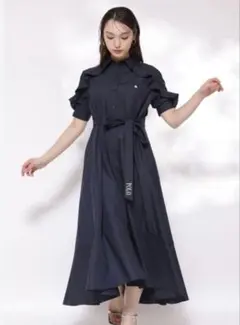 Rirandture POLO BCSコラボ プリーツシャツワンピース - メルカリ