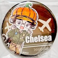 チェルシー　缶バッジ　グラフアート　フライトジャケット　Dr.STONE