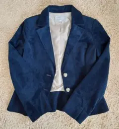 スエードペプラムジャケット 9号