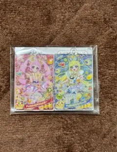 ひみつのアイプリ アクリルカードキーホルダー ひまり & みつき namco