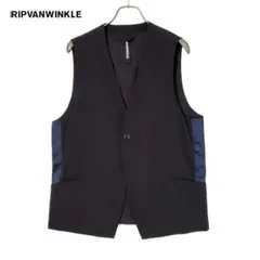 ★新品/定価3.9万★ RIPVANWINKLE グルカベスト ブラック Sのサムネイル