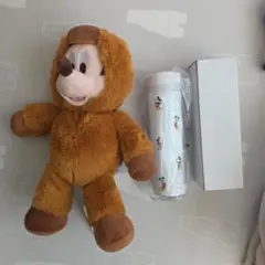 ミッキー ぬいぐるみ 水筒 箱付き　ディズニーストア　福袋