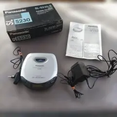 パナソニック ポータブルCDプレーヤーSL−S230 管理ナンバー7048