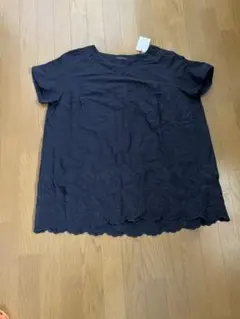 green label relaxing 紺 半袖チュニック XL