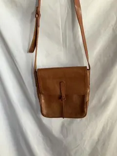 COACH レガシー レザー フラップショルダーバッグ 9336 キャメル 