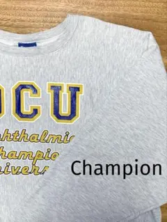 レア【Champion（チャンピオン）】リバースウィーブトレーナー グレー XL