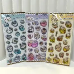 ちいかわ ウォーターシール ハチワレ うさぎ モモンガ 3枚セット