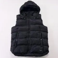 未使用級/XL✨タトラス ダウンベスト SOVER 2way ダブルジップ 黒