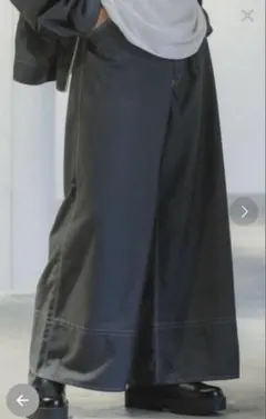 Casper John ワイドパンツ グレーのサムネイル