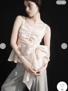 FRAY I.D 2way リボントップス 新品タグ付き