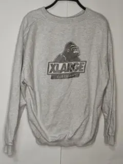 XLARGE エクストララージ スウェット グレー ゴリラロゴのサムネイル