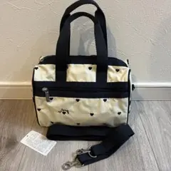 レスポートサック ネイビースイスハート 2wayショルダーバッグ レスポ