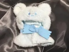 ディズニー ユニベアシティ シークレットポンチョ 雪だるま 水色