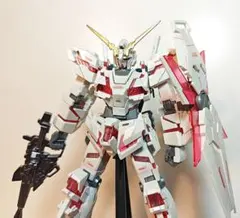 HG ユニコーンガンダム メタリック+パール塗装　組立済み完成品 ガンプラ