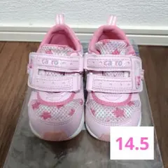 ベビー/キッズスニーカー 14.5cm ピンク 星柄