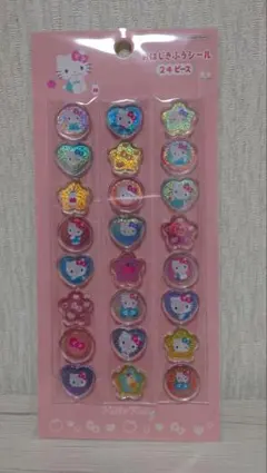 おはじきシール　おはじきふうシール　サンリオ　ハローキティ