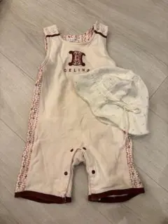 CELINEロンパース・帽子セット