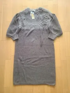 r.p.s ファー付きワンピース