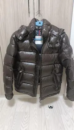 モンクレール　マヤ　ダウン　サイズ0　茶色