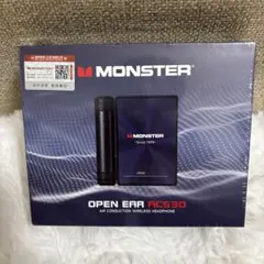 ワイヤレスイヤホンMonster OPEN EAR AC530 ブラック　未開封