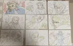 鬼滅の刃 無限列車編 展示原画ポストカードセット煉獄杏寿郎　③