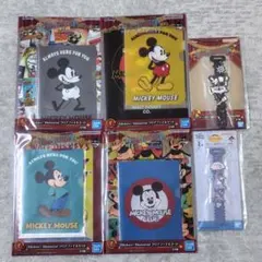 【新品未開封】ミッキーマウス クリアファイルセット ラバーコレクション