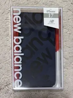 【新品•未使用】iPhone 17用 New Balance 手帳ケース