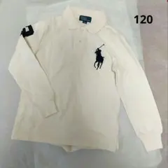 Polo by Ralph Lauren オフホワイト長袖 ポロシャツ