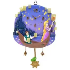 ディズニーストア ラプンツェル 壁掛け時計