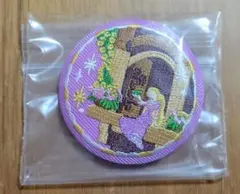 ディズニー刺繍缶バッジ　ラプンツェル