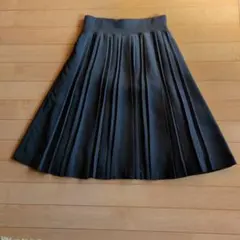 黒のプリーツスカート M