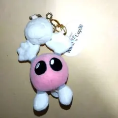 【タグ付】バボちゃん ぬいぐるみキーチェーン ピンクのサムネイル