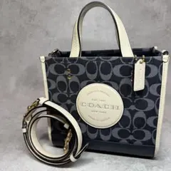 美品 コーチ デンプシートートバッグ C8582 ショルダーバッグ 2way