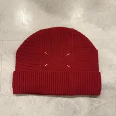MAISON MARTIN MARGIELA マルタンマルジェラニットキャップ赤 2026年最新】Maison Martin Margiela メンズ 帽子の人気アイテム