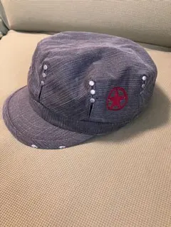 子供用キャップ 54cm (ゴム調整)ワークキャップ 綿100%