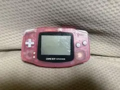 ゲームボーイアドバンス クリアピンク 本体