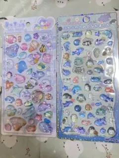 ほ*ま様 うるちゅる　プチドロップステッカーセット