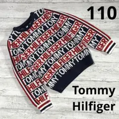 美品⭐︎トミーヒルフィガー ロゴニットセーター　110