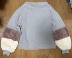 ★Ray Cassin 長袖トップス グレー/ピンク/ホワイト