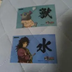 鬼滅の刃　明治村　アトラクション　ステッカー 2枚セット